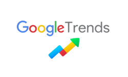 Google Trends tool icon for market trend analysis