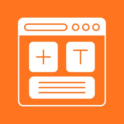 Website planning and creation training icon