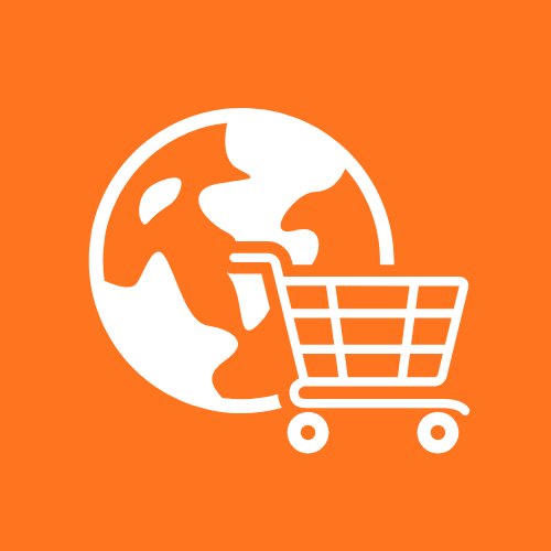 E-commerce marketing training icon