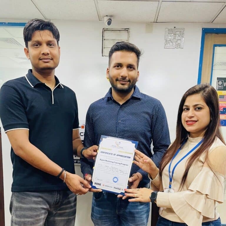 Successful course graduate - AI Digital Marketing Institute in Yamunanagar