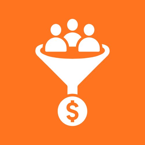 Lead generation strategy training icon