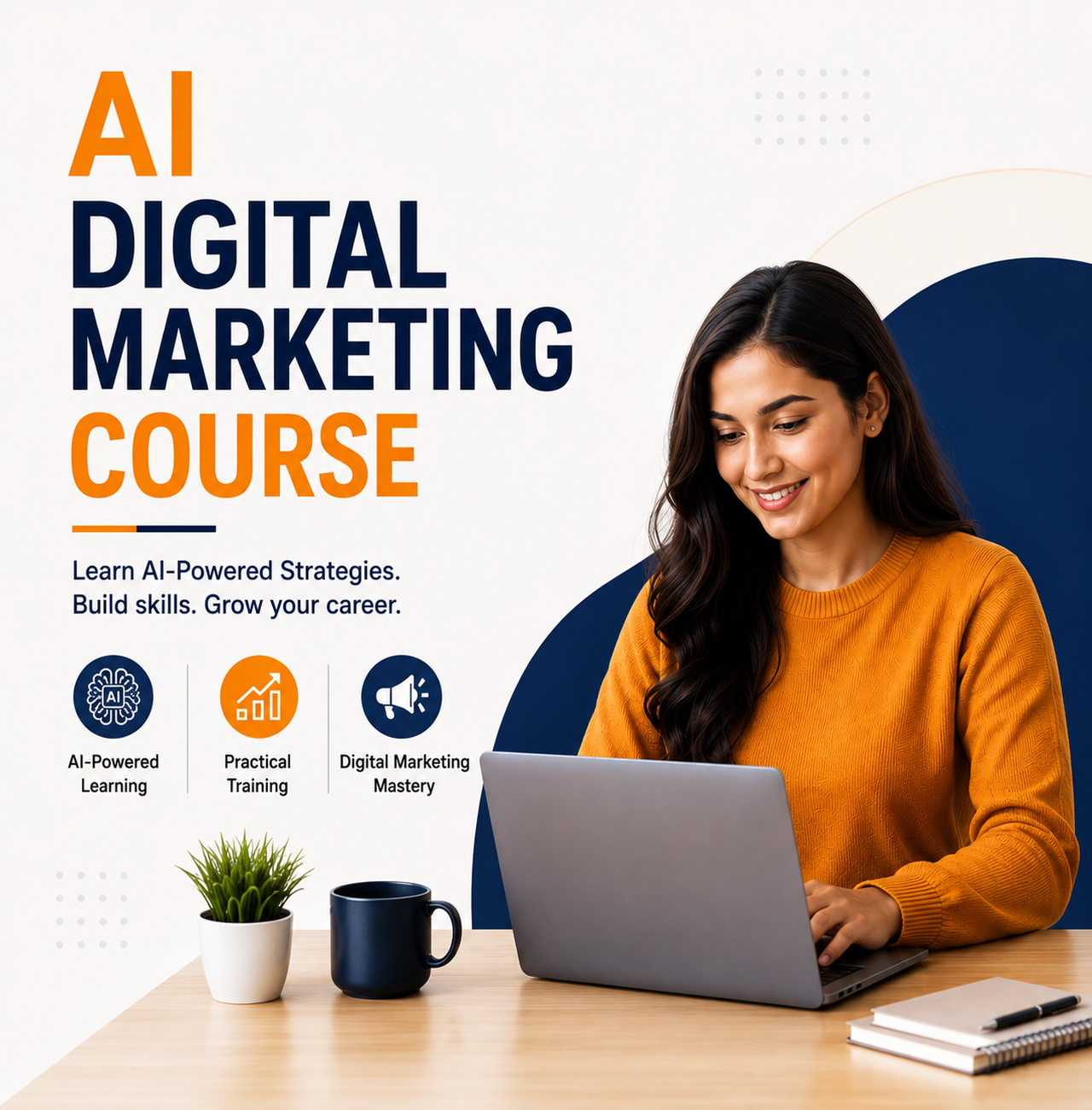 AI Digital Marketing Course in Yamunanagar - learn AI-powered strategies and build practical digital marketing skills